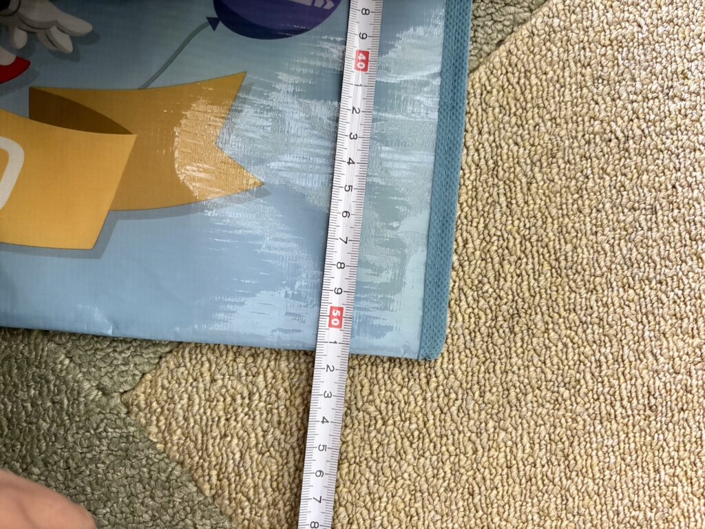 ショッピングバック縦の長さ51cm