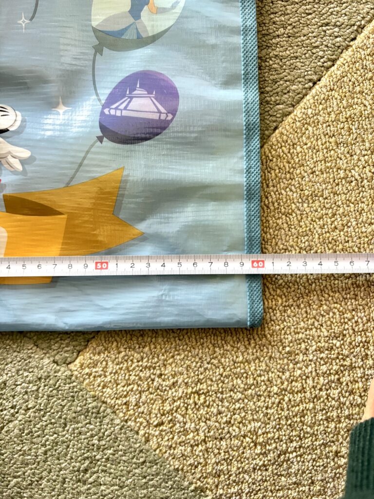 ショッピングバック横の長さ60cm